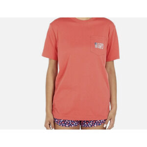 Southern Tide Size S Woman's Heather Poppy Red STUSA USA T Shirts